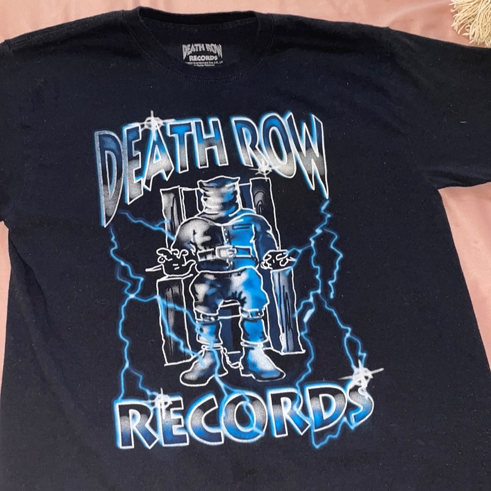 Death row records graphic t-shirt